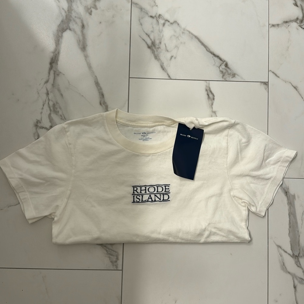 Brandy melville rhode island embroidered shirt